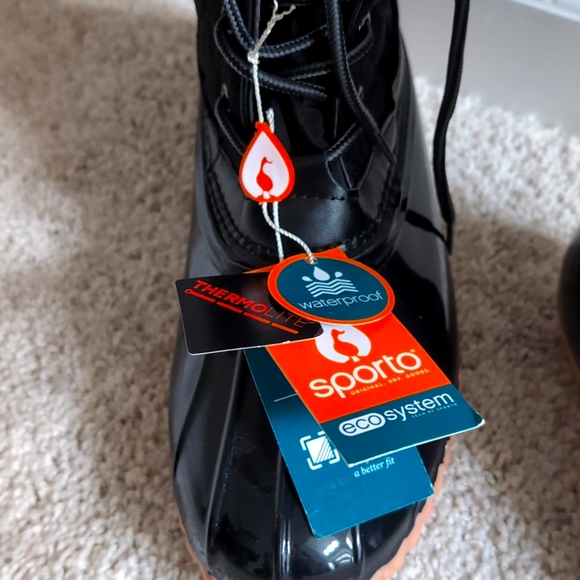 Sporto waterproof duck boots size 9m - Picture 4 of 5